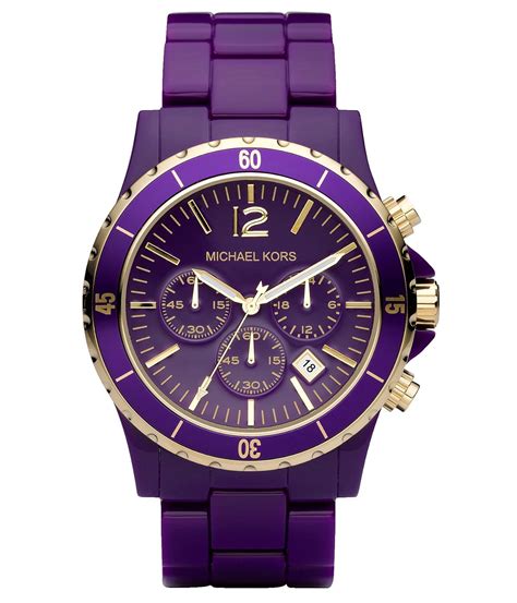 michael kors purple madison watch|Michael Kors Watch 251501.